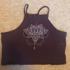 LOTUS Crop Top (LA Hearts) Pacsun